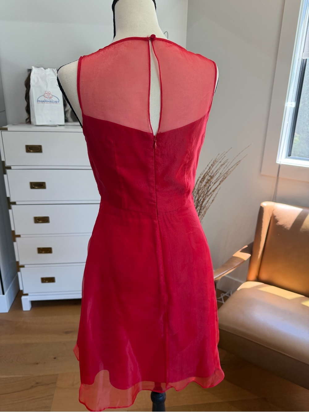Donna Morgan red dress